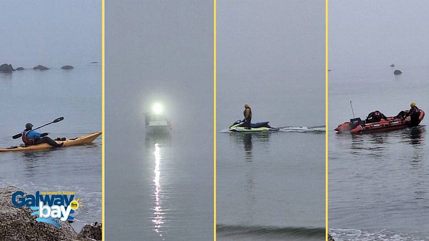 Man's body recovered off Silver Strand in Barna as search continues for second swimmer