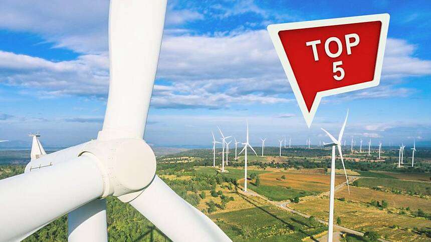 Galway in top 5 counties for generating wind energy