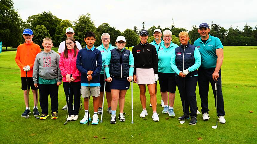 ISPS Handa Ambassador Charley Hull Inspires Next Generation At G4D Clinic