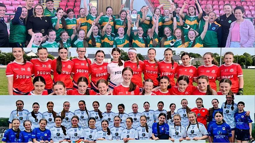 Three Galway Teams Deliver Ladies Football Féile Success on Saturday
