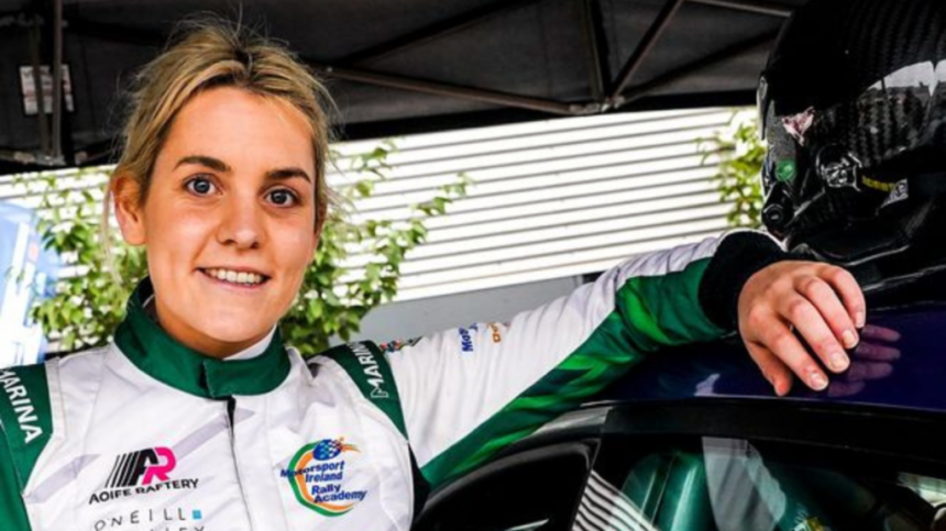 Aoife Raftery holds second in Rally5 in Rally Terra Sarda