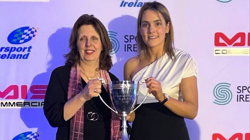 Galway’s Aoife Raftery wins inaugural Rosemary Smith Award at Motorsport Ireland Ceremony