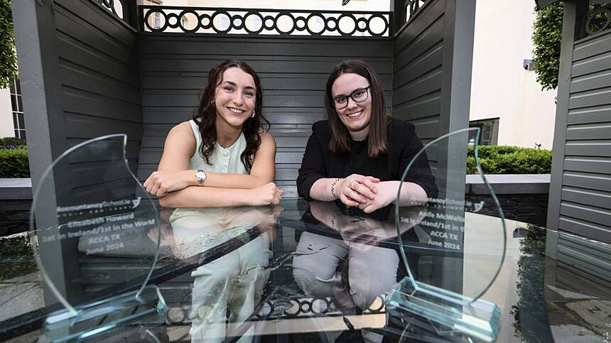Two Galway Accountancy students are world’s best