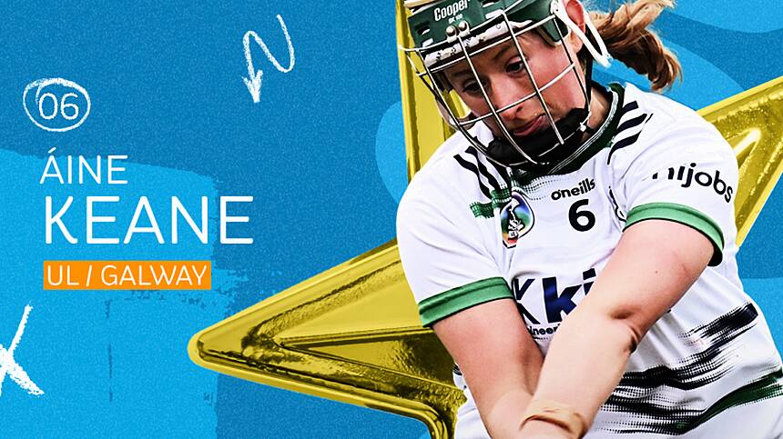 Galway's Aine Keane named 3rd level Camogie Player of the Year