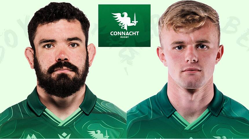 Connacht announce contract extensions for Paul Boyle and Ben Murphy