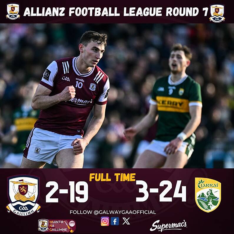 Galway Beaten By Kerry In Allianz National Football League