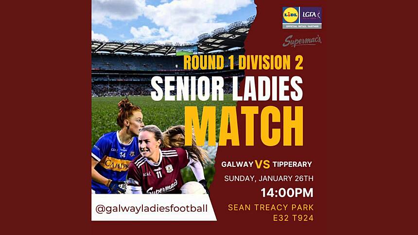 Lidl Ladies National Football League Preview - Galway Away To Tipperary