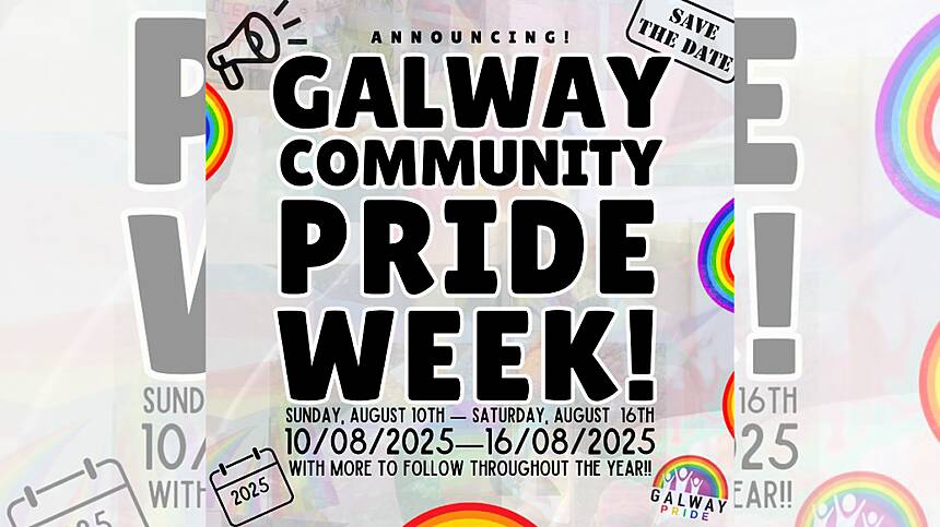 Galway Pride gets underway this weekend