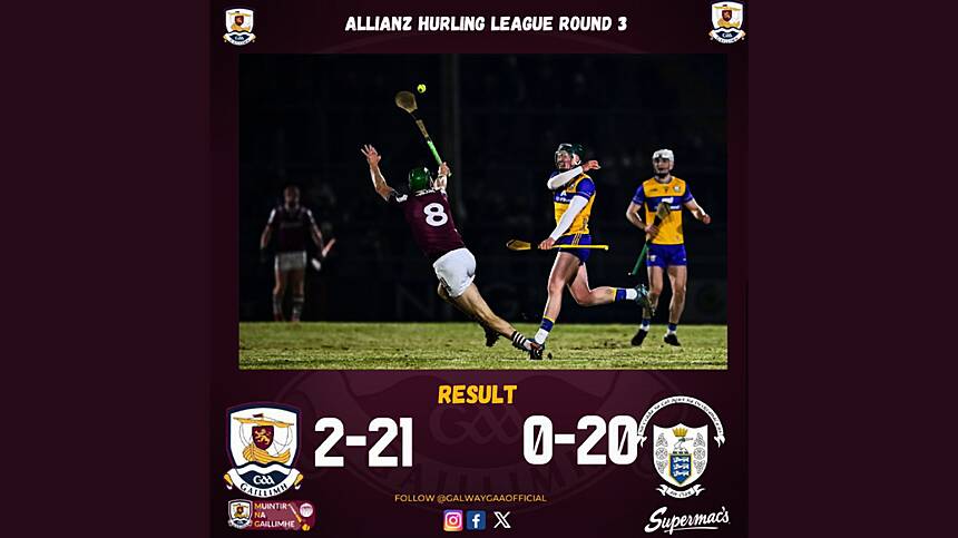 Galway Beat Clare In Allianz National Hurling League - Commentary And Reaction