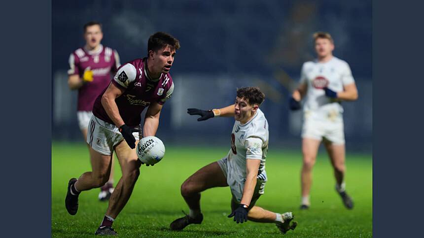 Galway Beat Kildare Under New Football Rules In Newbridge