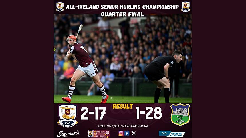 Galway Crash Out Of Senior Hurling Championship - Commentary And Reaction