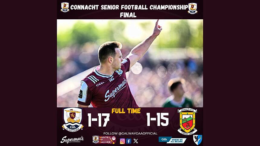 Galway Wins Connacht Senior Football Championship - Commentary And Reaction