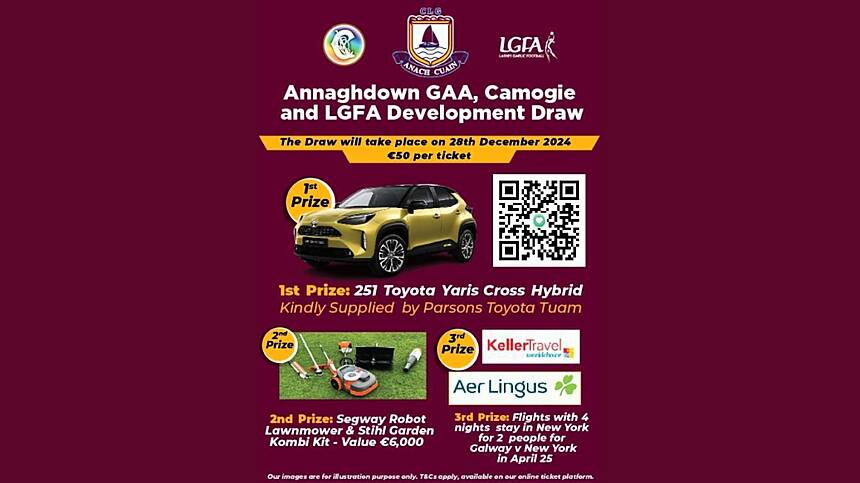 Annaghdown gearing up for Club Development Draw next week