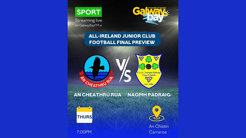 All-Ireland Junior Club Final Preview - Live from An Chistín Carraroe