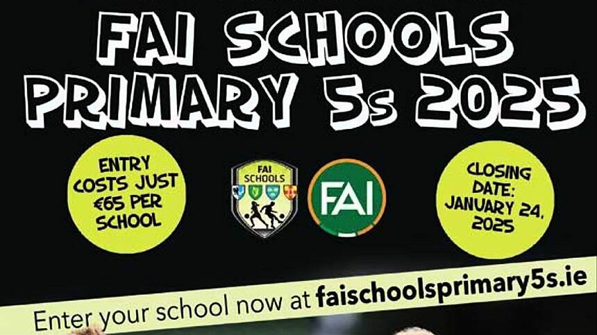 2025 FAI Schools Primary 5s Programme Kicks-Off