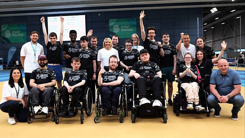 Galway Competitors take part in Ireland’s first ever Fitness Inclusion Games