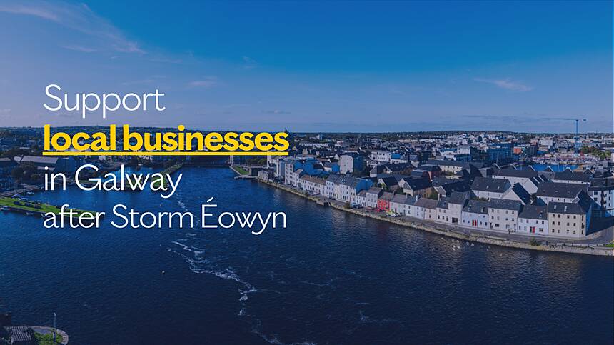 Support Local Galway Businesses After Storm Éowyn