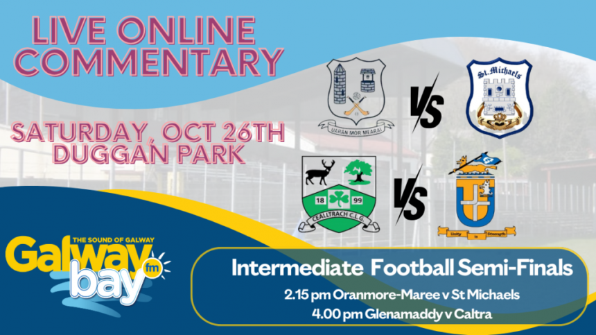 County Intermediate Football Semi-Finals Live Stream