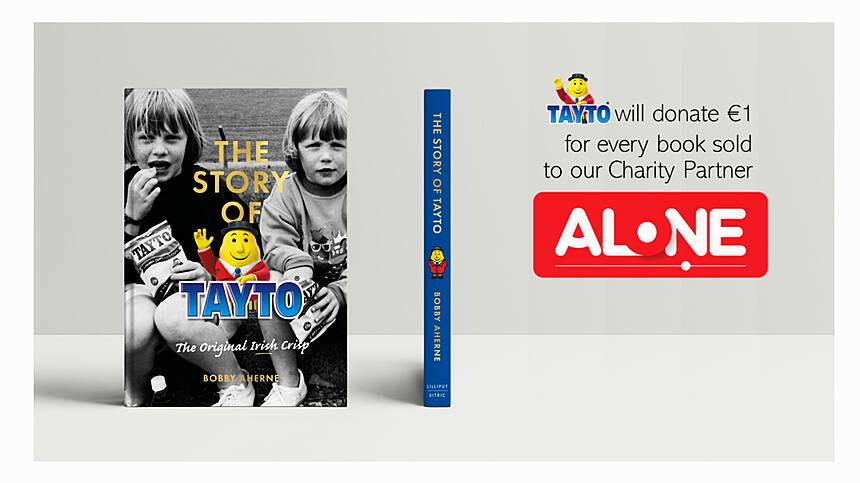 Mr Tayto holding book signing this afternoon on Shop Street