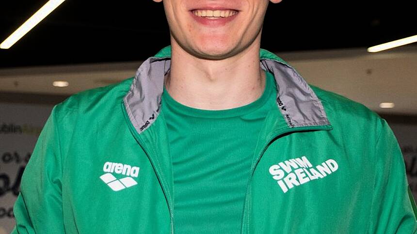 Hero's welcome last night for double World Champion Swimmer John Shortt