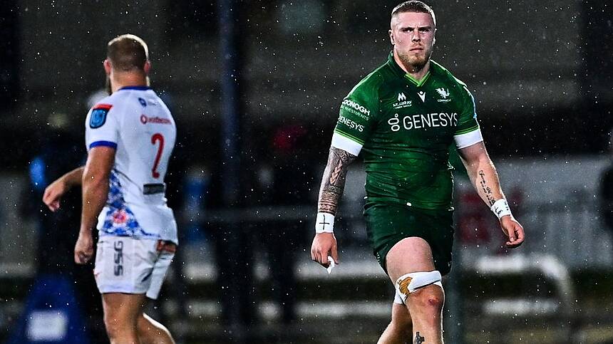 Connacht's Sean Jansen hit with 3-game suspension for red card