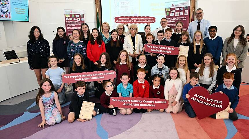 Record entries to Galway anti-litter poster competition