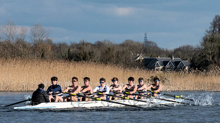 Irish and International Rowing Crews Power Through the Corrib at the 2025 Tribesmen Head of the River