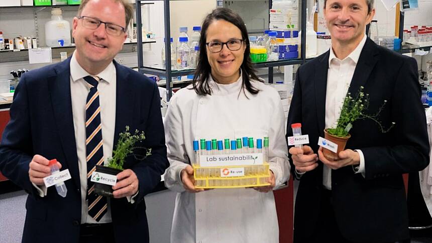 Sustainable lab certs awarded to 8 University of Galway research spaces