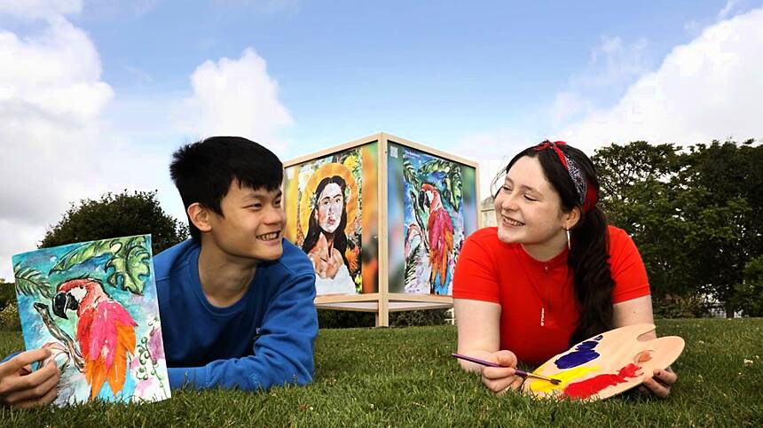 Art exhibition taking place in Galway today as part of Cruinniú na nÓg