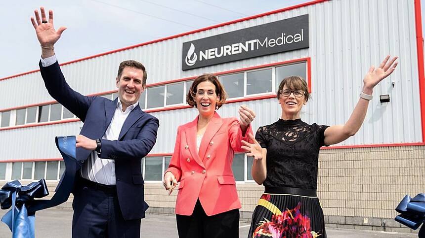 125 jobs for Oranmore as Neurent Medical opens state-of-the-art facility