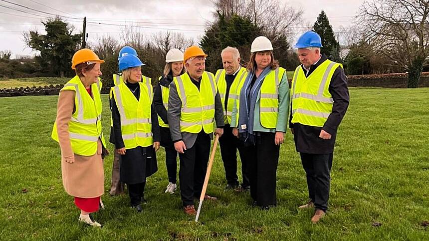 Sod turned on new €1m Ability West facilities in Portumna