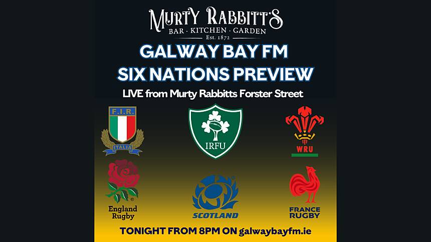 Galway Bay FM Six Nations Preview LIVE From Murty Rabbitts