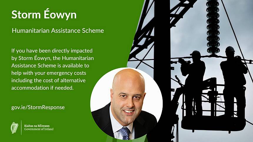 Government introduce Accommodation Assistance Scheme for those without power and water