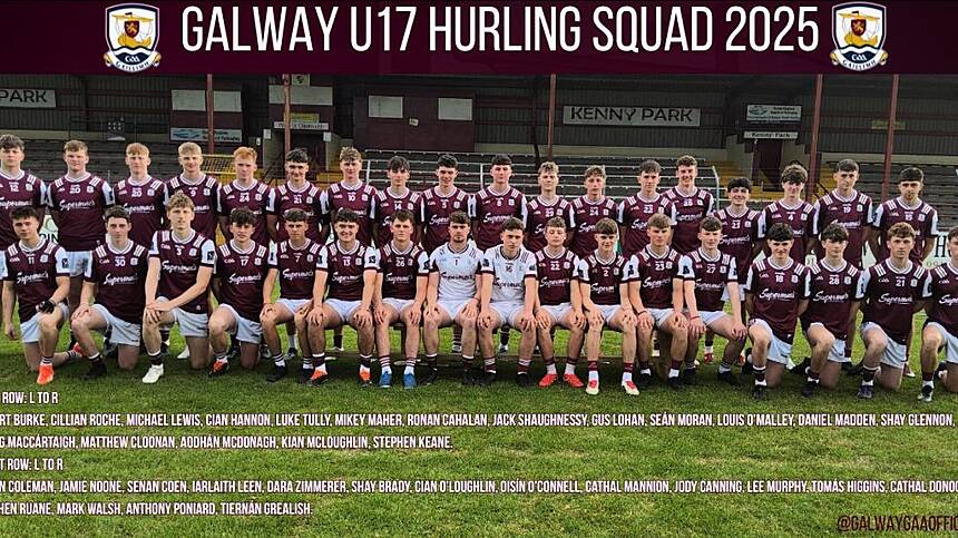 Galway Minor Hurling team named for Leinster Final