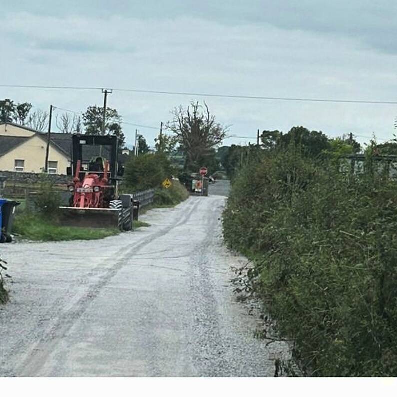 Road safety works begin at Sylane national school in Corofin