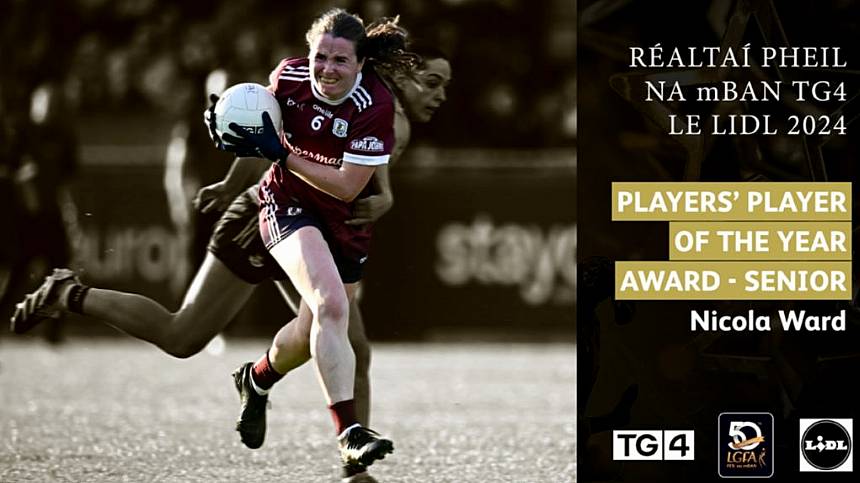 2024 LGFA Footballer of the Year Nicola Ward Chats to Galway Bay FM after four All-Stars for Galway