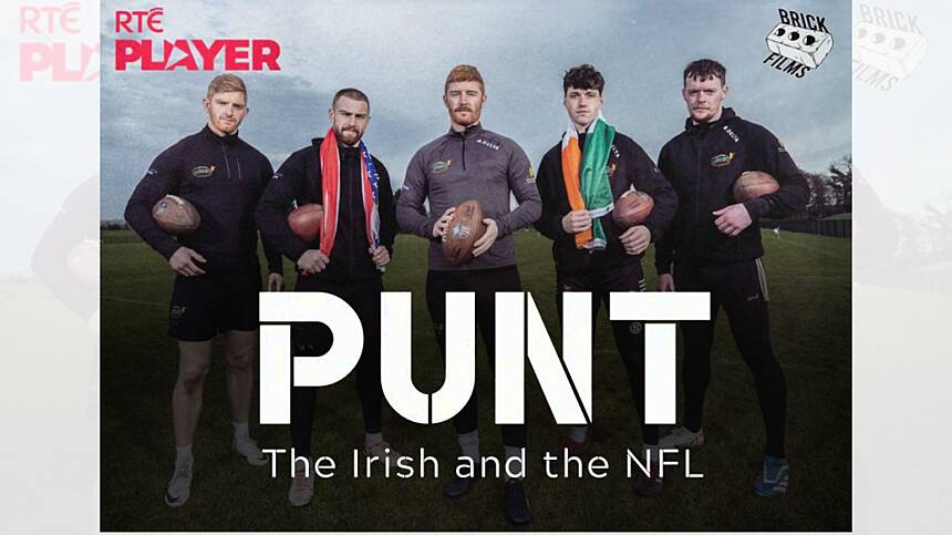 Tadgh Leader To Feature in New RTÉ Sports documentary - Punt: The Irish In The NFL