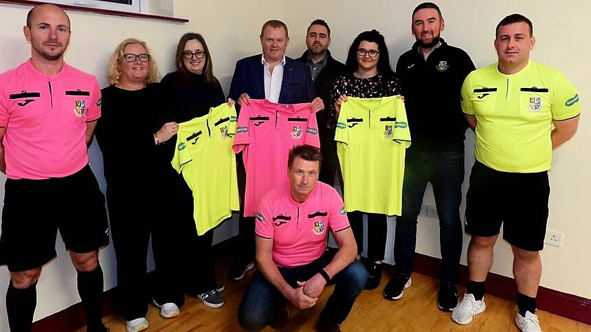 Specsavers Galway Scores Big with Sponsorship of Local Referees