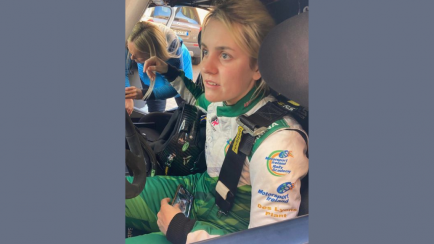 Heartbreak for Aoife Raftery on Rally Terra Sarda