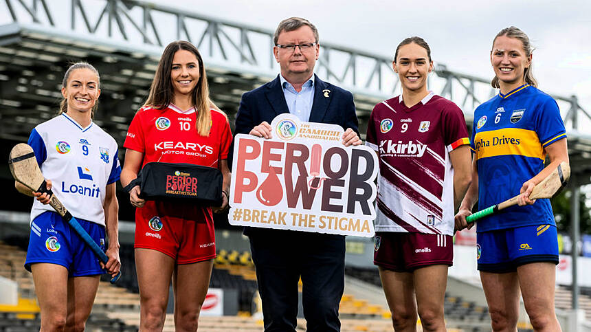 The Camogie Association Launches “Period Power” Campaign, Distributing Over 600 Period Packs To Clubs Nationwide