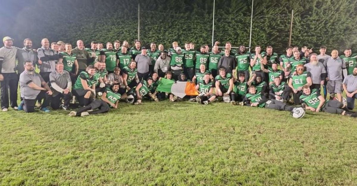 Strong Galway connection as Irish Wolfhounds make history in American Football | GalwayBayFM