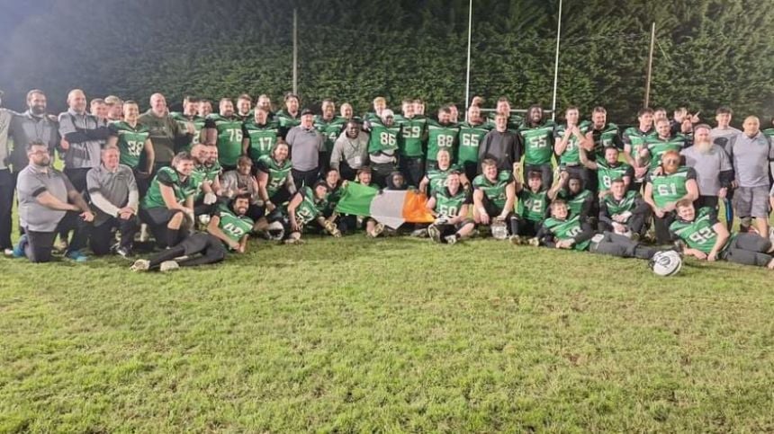 Strong Galway connection as Irish Wolfhounds make history in American Football