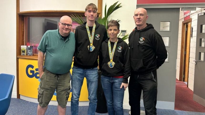 John Mulligan Talks to Black Dragon Kickboxing Gold Medalists