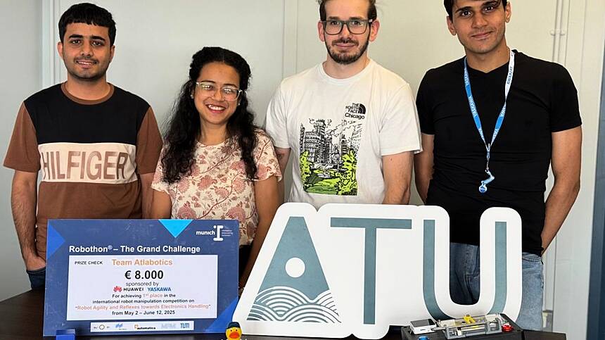 ATU Galway team claim top award at international robotics competition