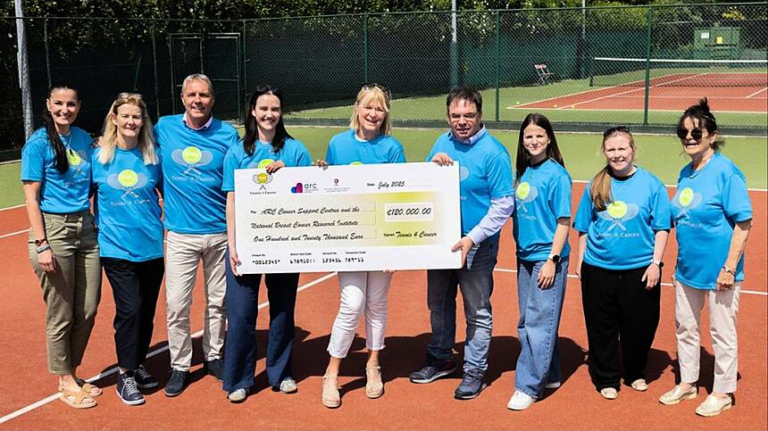 Smashing Support From Tennis4Cancer