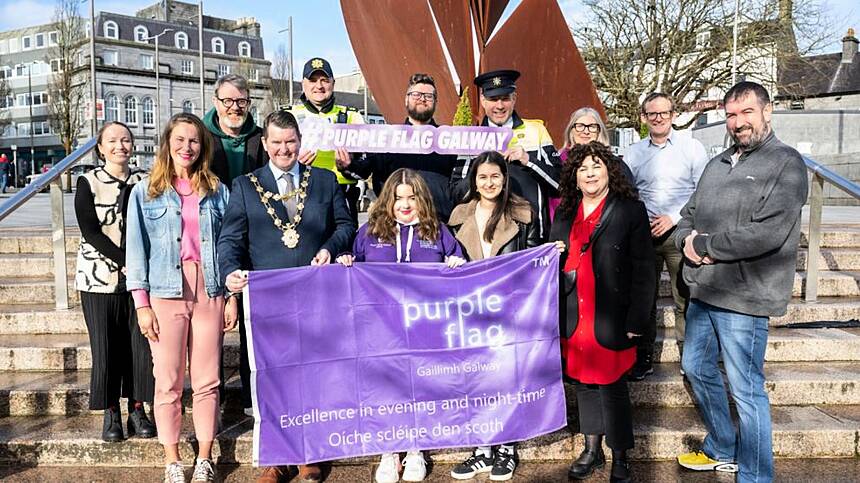 Galway City and Salthill retain Purple Flag for vibrant and safe night-time economy