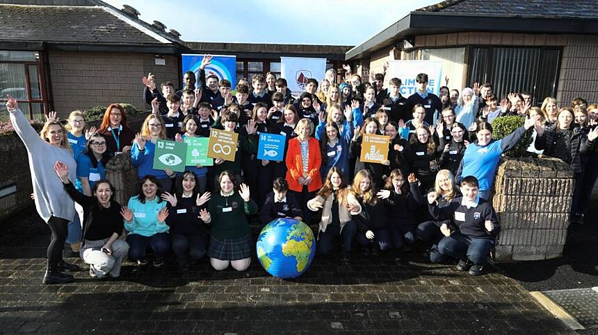 Students from across Galway flock to Athenry for Youth Climate Assembly