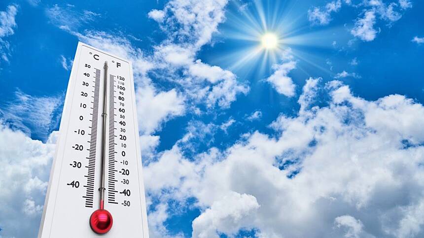 High temperature warning for entire country this Saturday