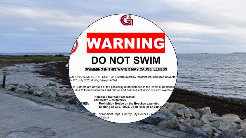 Test results for Ballyloughane and Grattan Beaches expected today