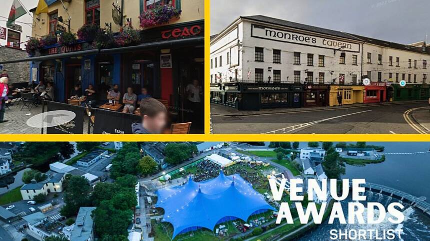 Galway venues and festival shortlisted for IMRO venue awards